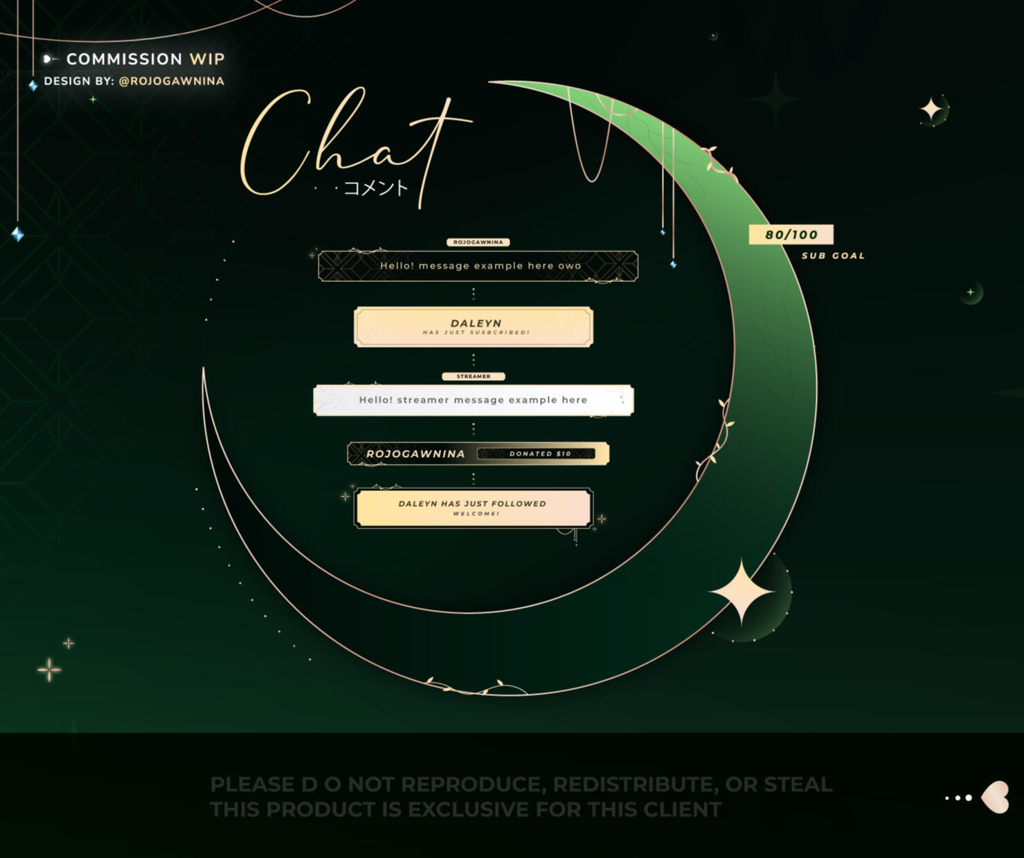 「 ✦ PERSONAL WORK ✦ 」