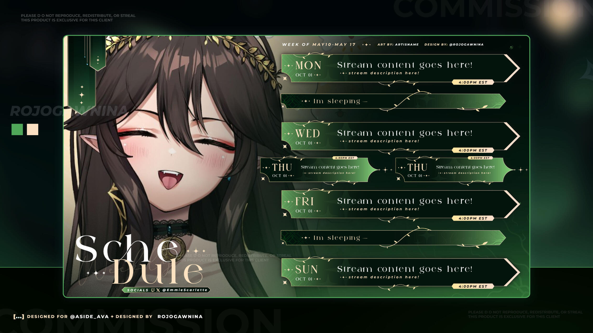 「 ✦ PERSONAL WORK ✦ 」